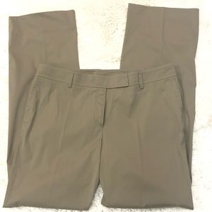 Akris Punto Tan Cotton Blend with stretch Slacks 10